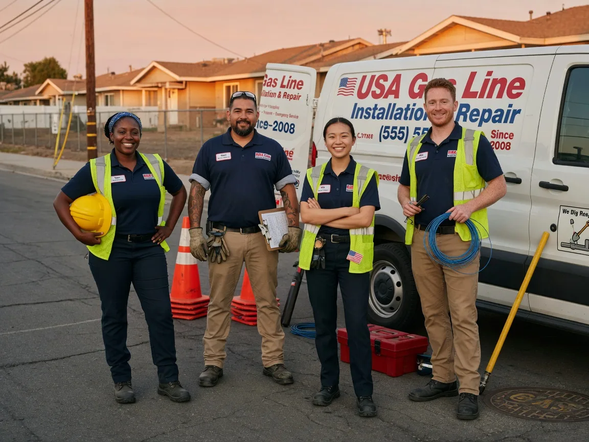 Gas Line Installation company in Dobbins, CA